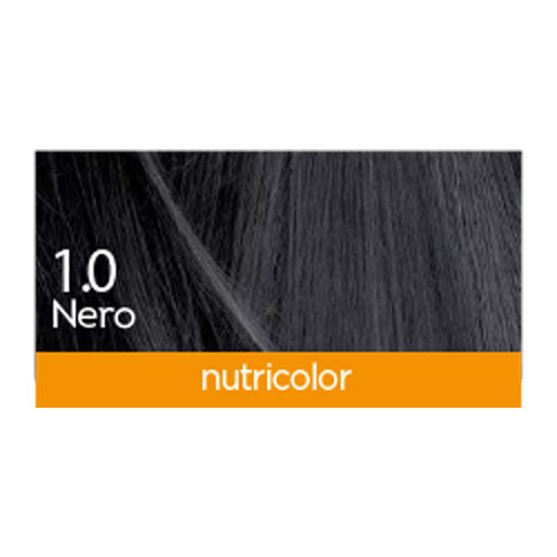 BioKap Nutricolor 1.0, barva za lase  - črna (140 ml)
