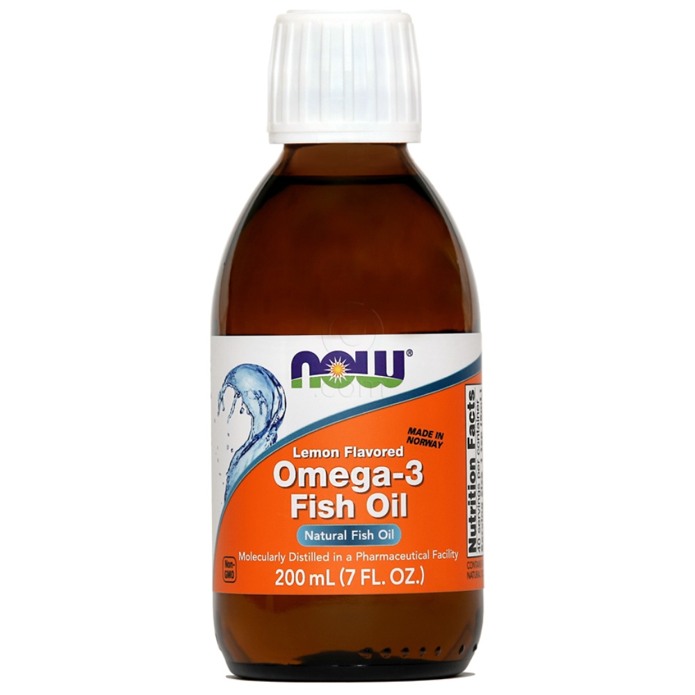 Zaizbris: Omega 3 ribje olje NOW (200 ml)