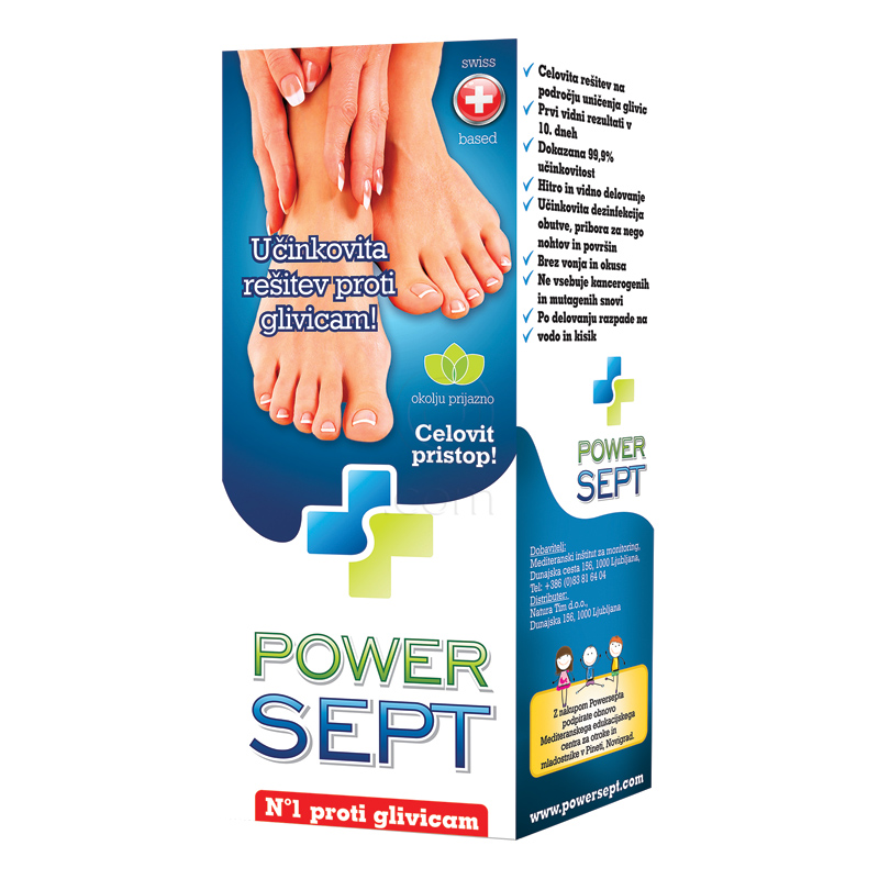 Powersept, pršilo proti glivicam (200 ml + Aplikator)