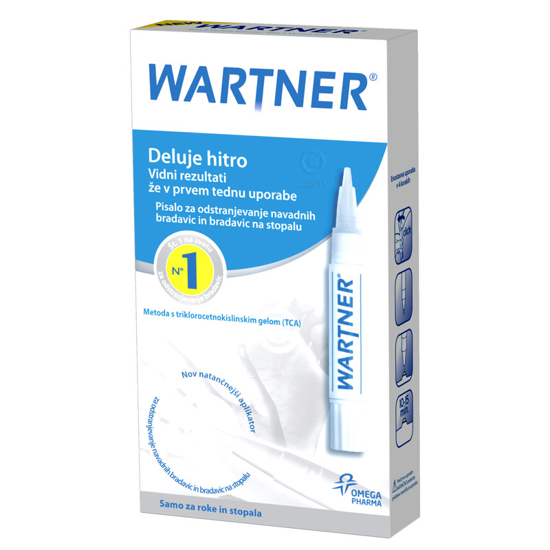 Wartner, pisalo za odstranjevanje bradavic (1,5 ml)