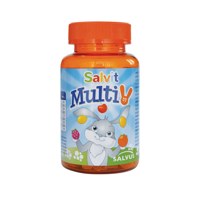Salvit MultiV, žele bonboni (60 želejev)