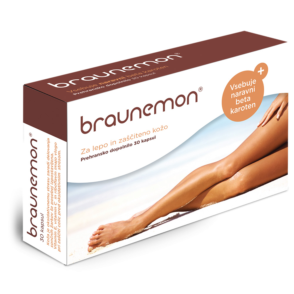 Braunemon kapsule za porjavenje (30 kapsul)