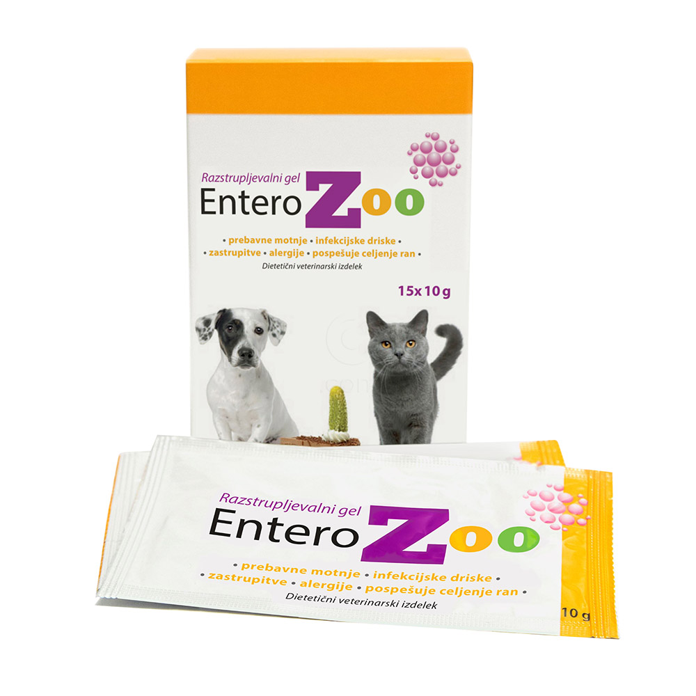 EnteroZOO gel, vrečke (15 x 10 g)