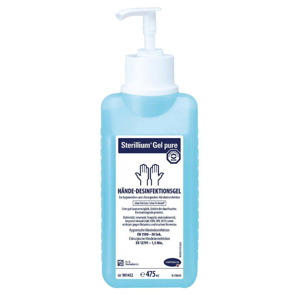 Sterillium Gel pure, razkužilo za roke (475 ml)