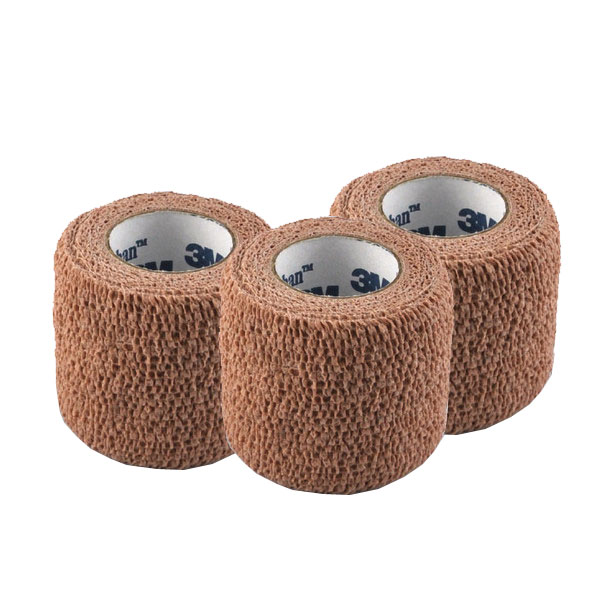 Coban samooprijemljivi elastični povoj 10 cm x 4,6 m - rjav (1 povoj)