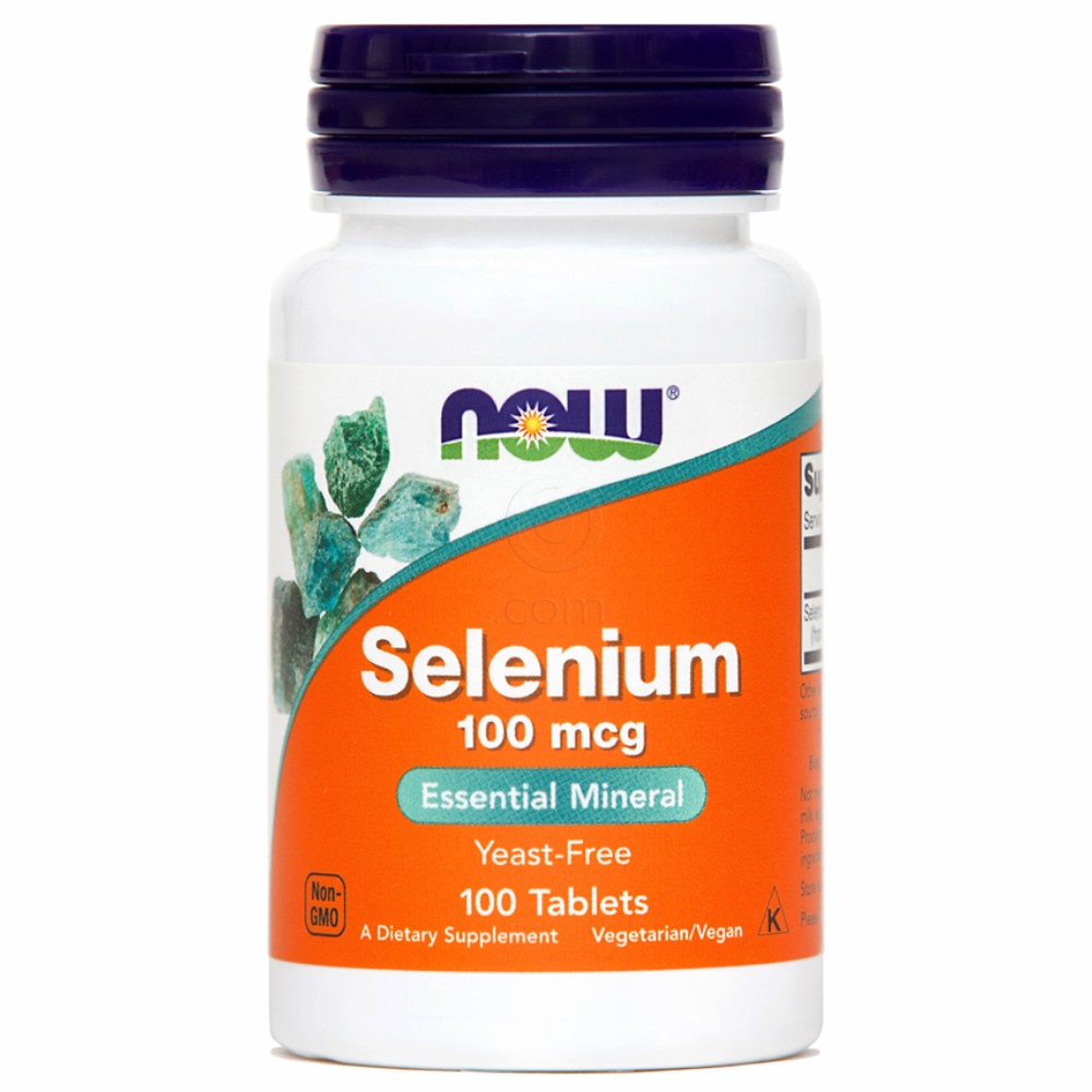 Selen 100 mcg NOW, tablete (100 tablet)