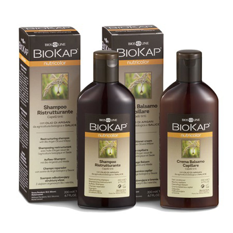 BioKap, set za barvane lase (200 ml + 200 ml)