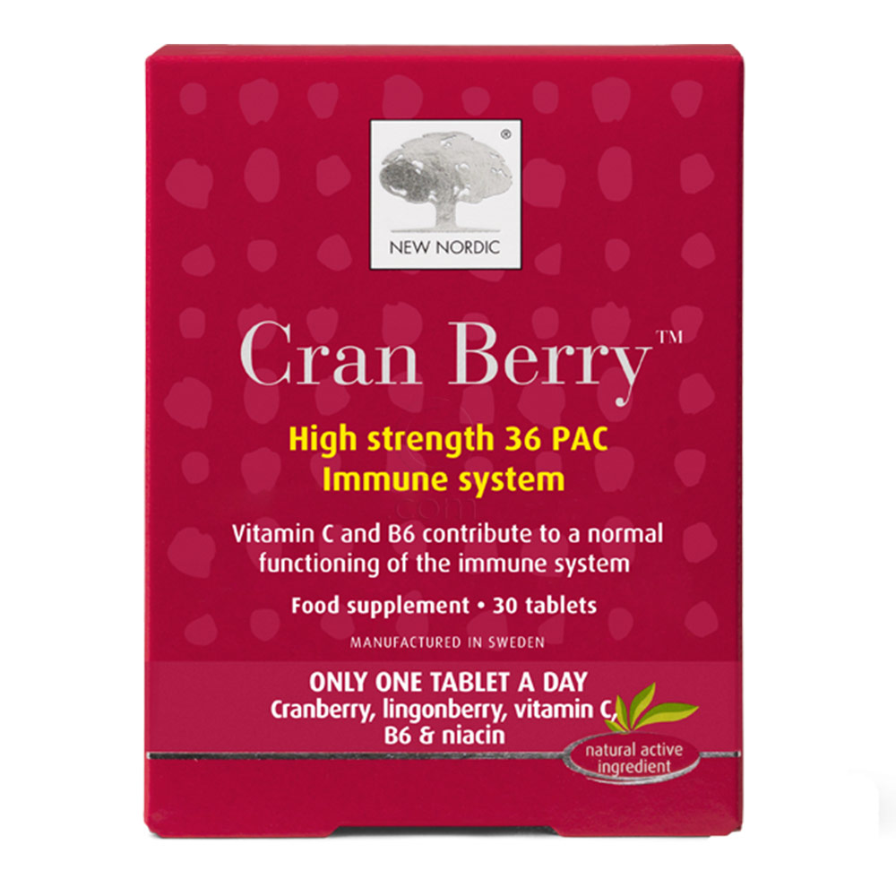 CranBerry, koncentriran izvleček brusnice (30 tablet)