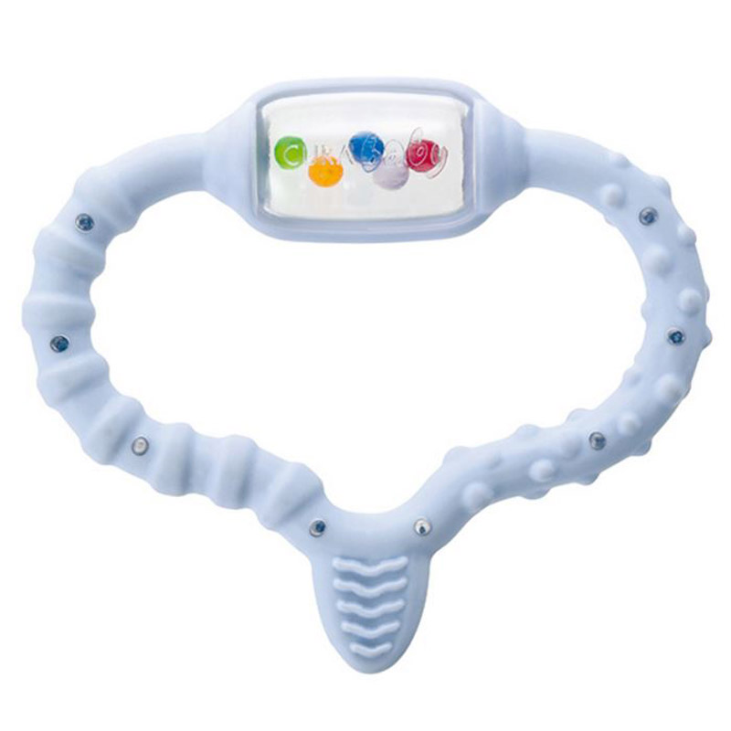 Curaprox Curababy CBR, obroček za žvečenje - moder