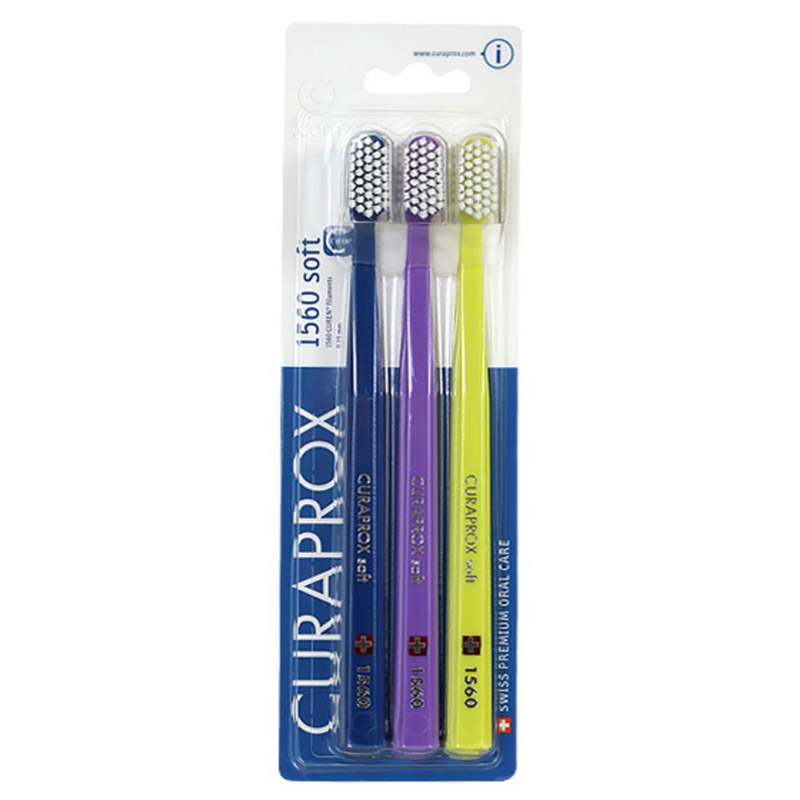 Curaprox CS 1560 Soft, trojno pakiranje (3 ščetke)