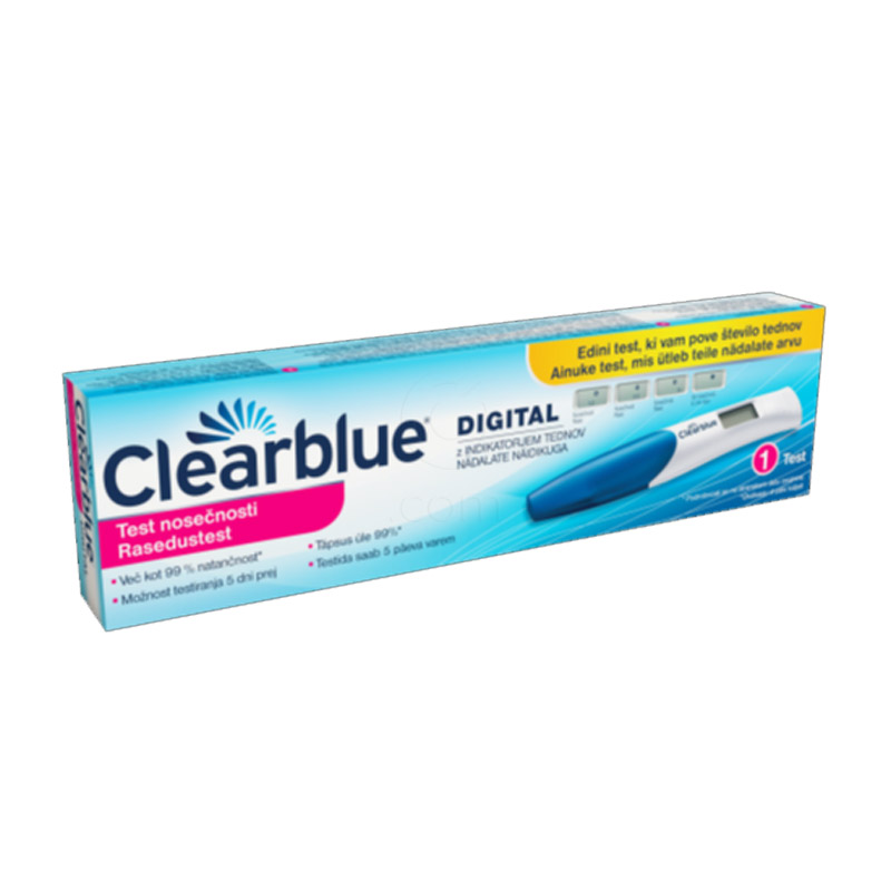 Clearblue Digital, test za ugotavljanje nosečnosti (1 test)