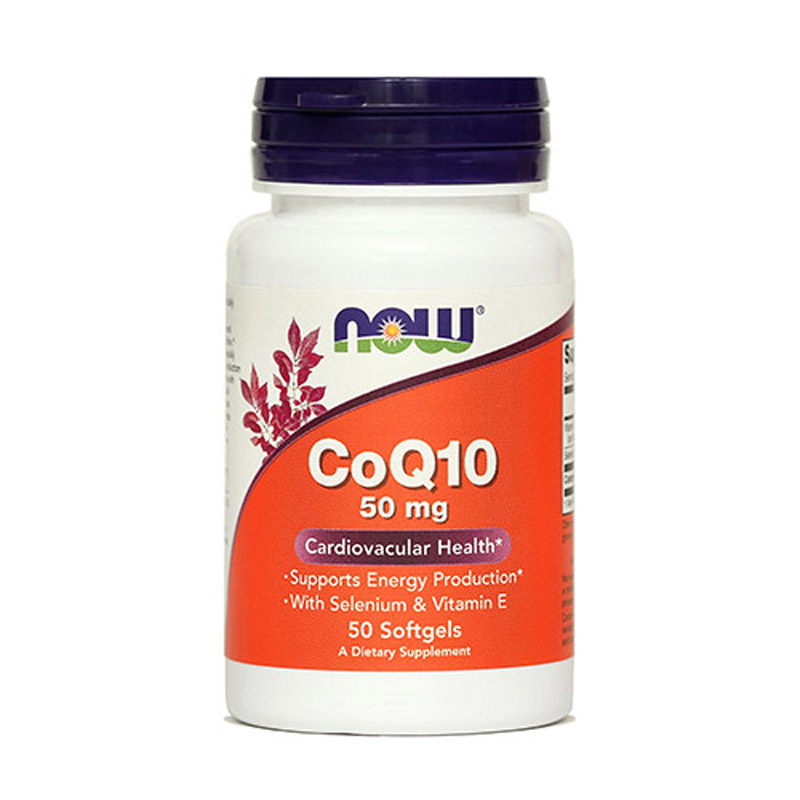 Koencim Q10 50 mg NOW, kapsule - paket