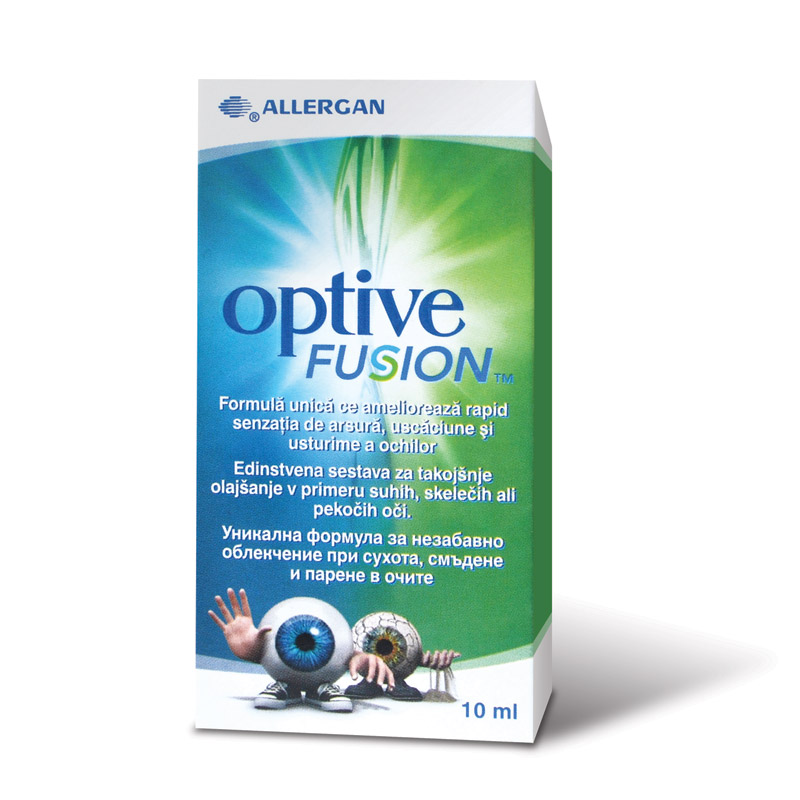 Optive Fusion, kapljice za oči (10 ml)
