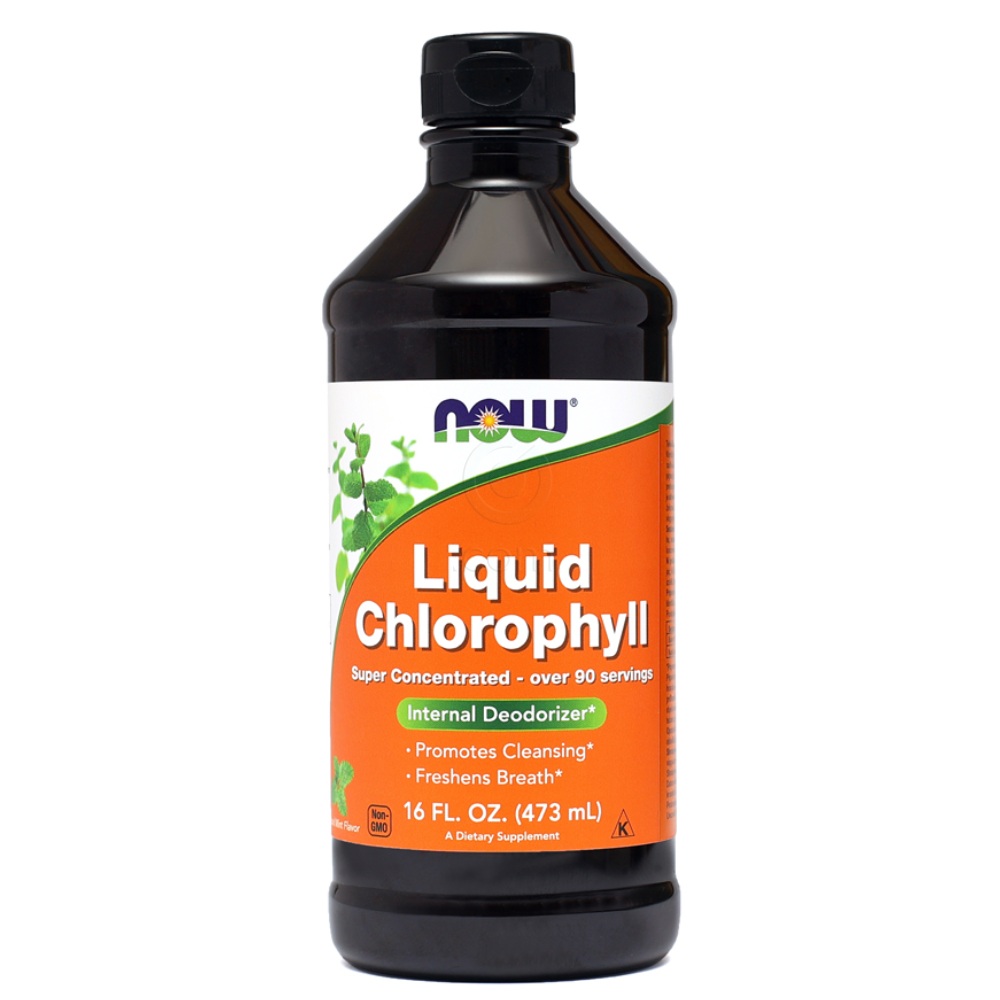 Tekoči klorofil NOW (473 ml)