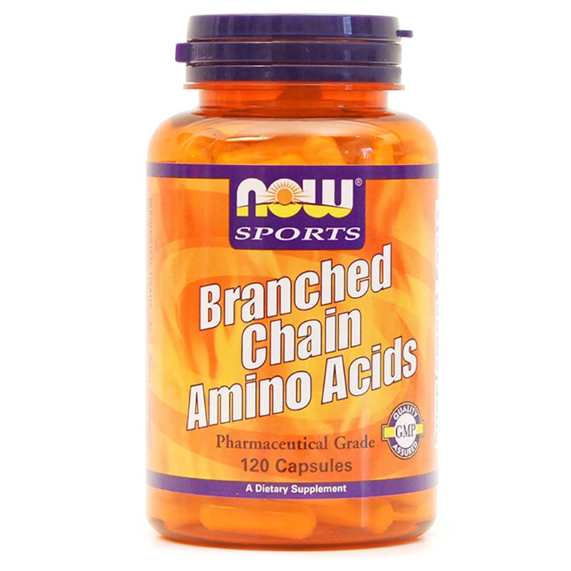 BCAA aminokisline NOW Sports,  kapsule (120 kapsul)