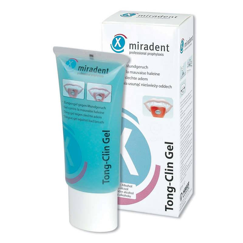 Miradent Tong-Clin, gel za čiščenje jezika (50 ml)