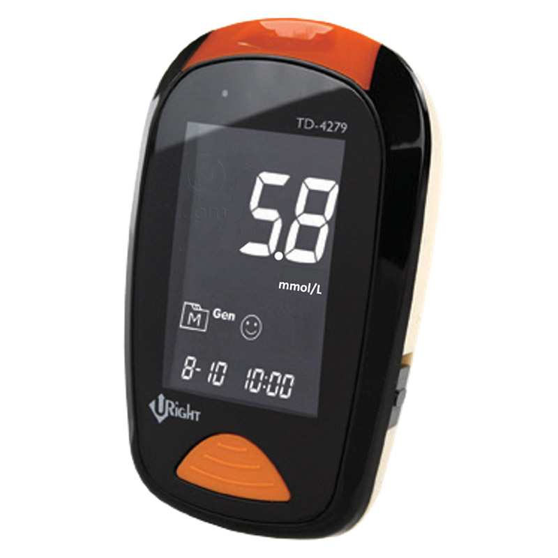 U-Right TD-4279B, aparat za merjenje glukoze set