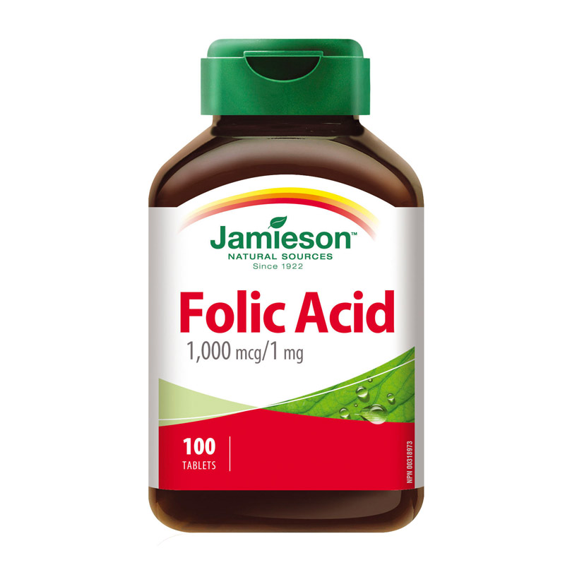 Jamieson Folna kislina, tablete (100 tablet)