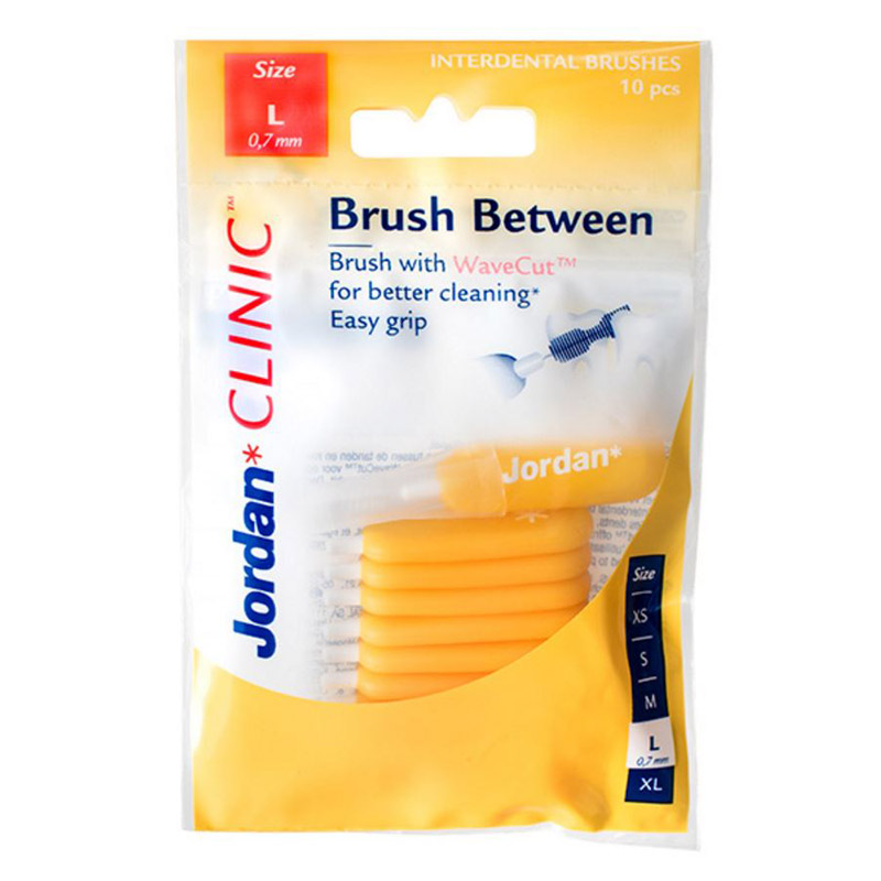 Jordan Brush Between - Roza, 0,4 mm (10 medzobnih ščetk)
