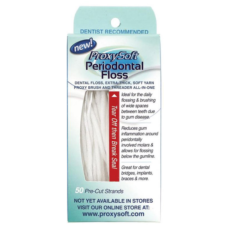 ProxySoft Periodontal Floss, zobna nitka (50 nitk)