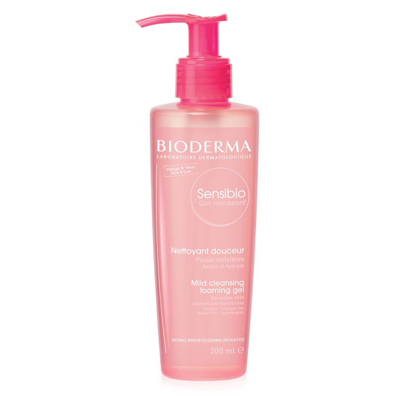 Bioderma Sensibio Gel Moussant, čistilni gel za občutljivo kožo (200 ml)