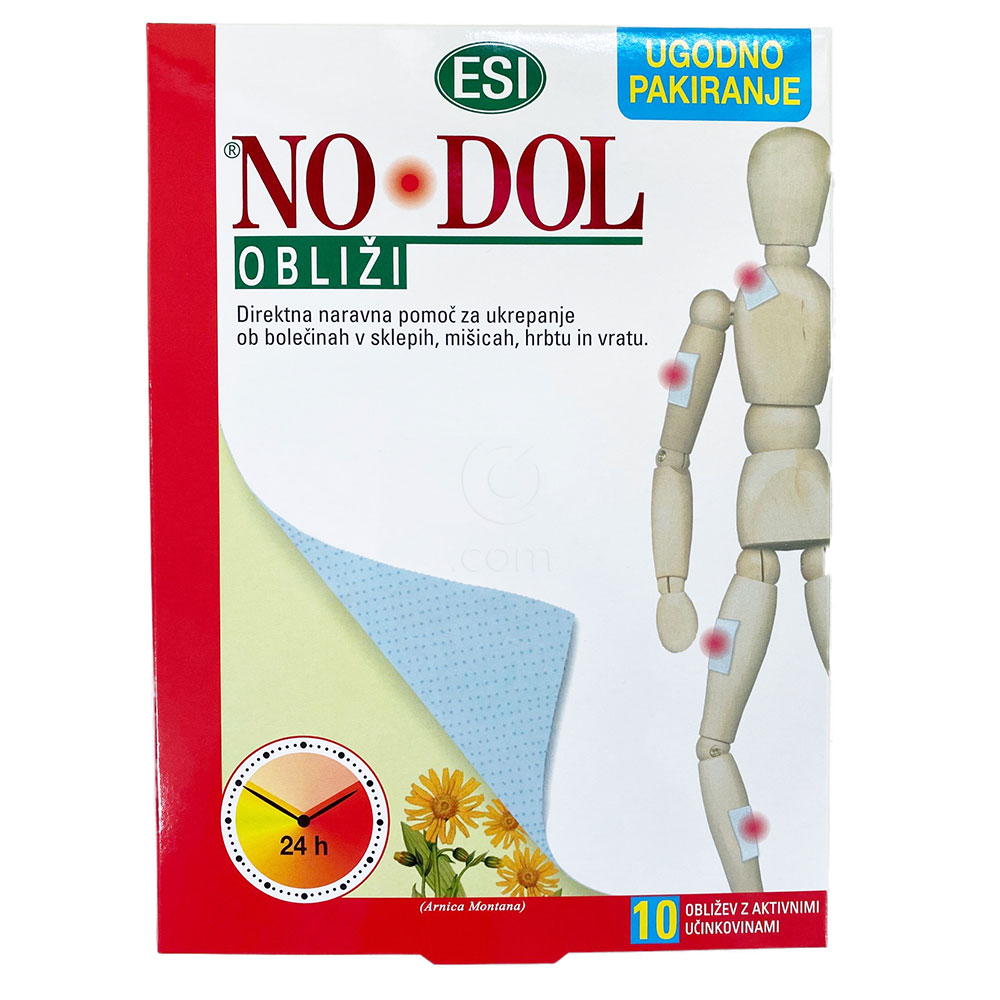 Nodol obliži, 10 obližev za enkratno uporabo