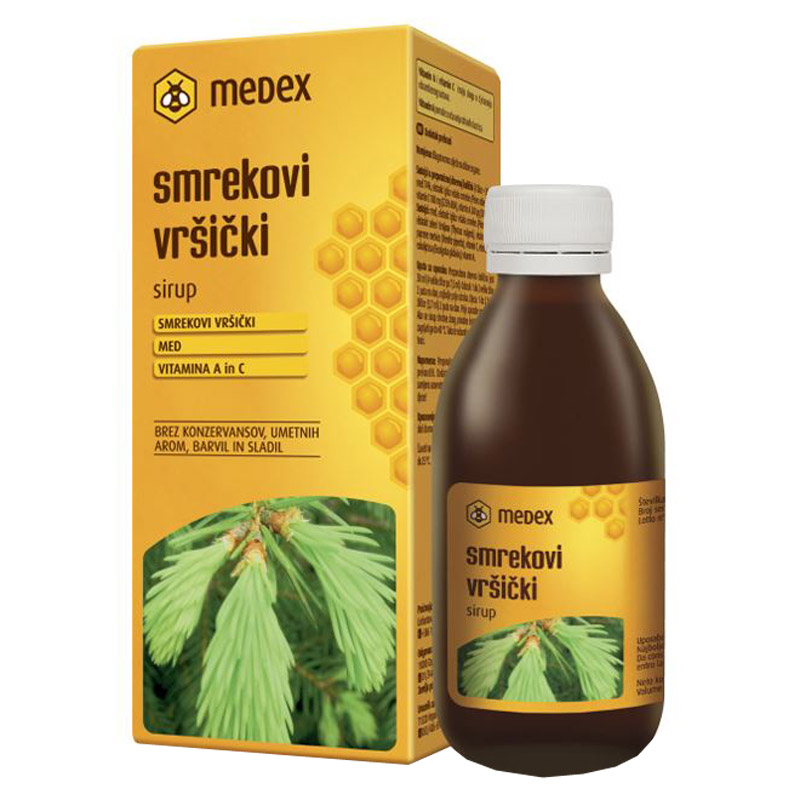 Smrekovi Vršički Medex, sirup (150 ml)