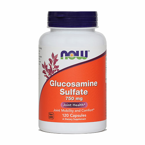 Glukozamin sulfat NOW, kapsule (120 kapsul)
