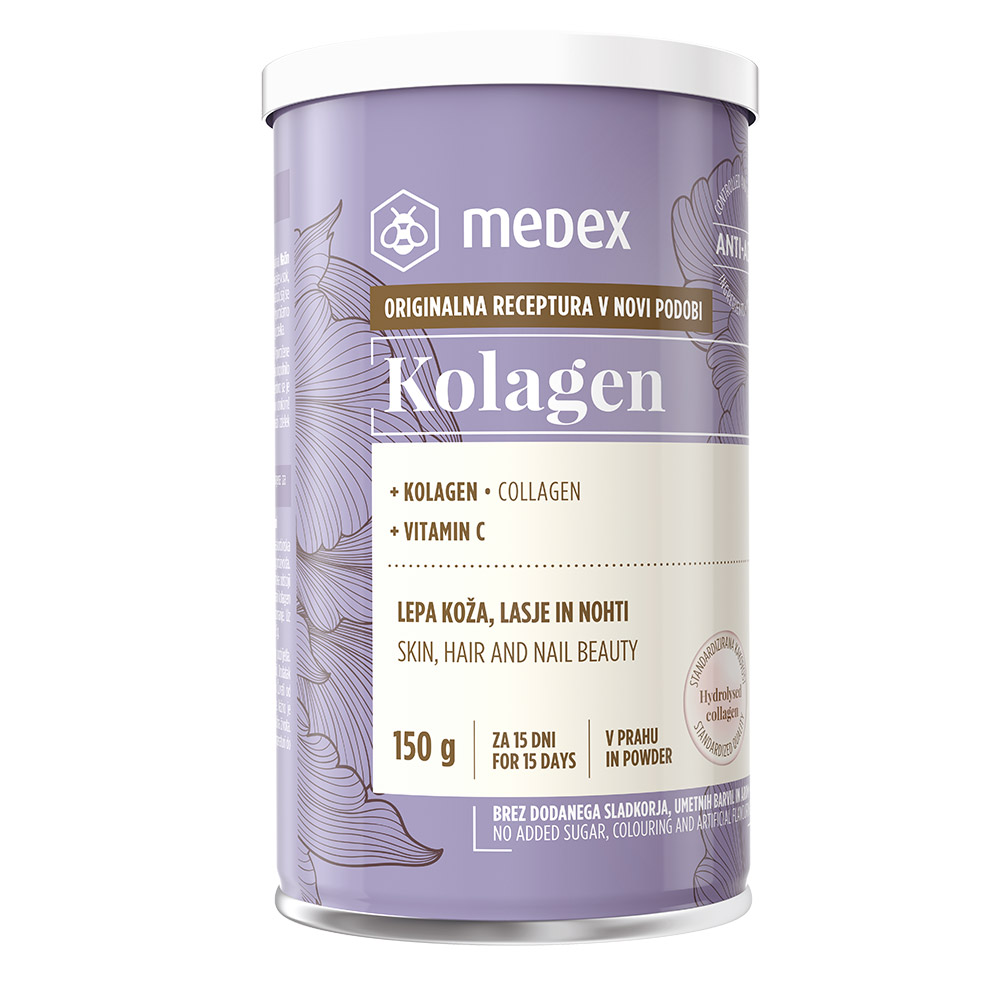 Kolagen v prahu z vitaminom C Medex (150 g)