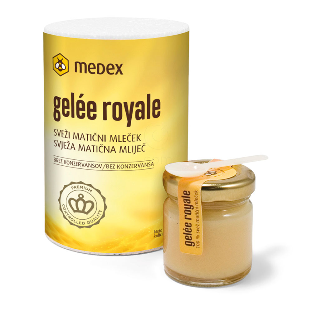 Medex Gelee Royale, 100% svež matični mleček (30 g)