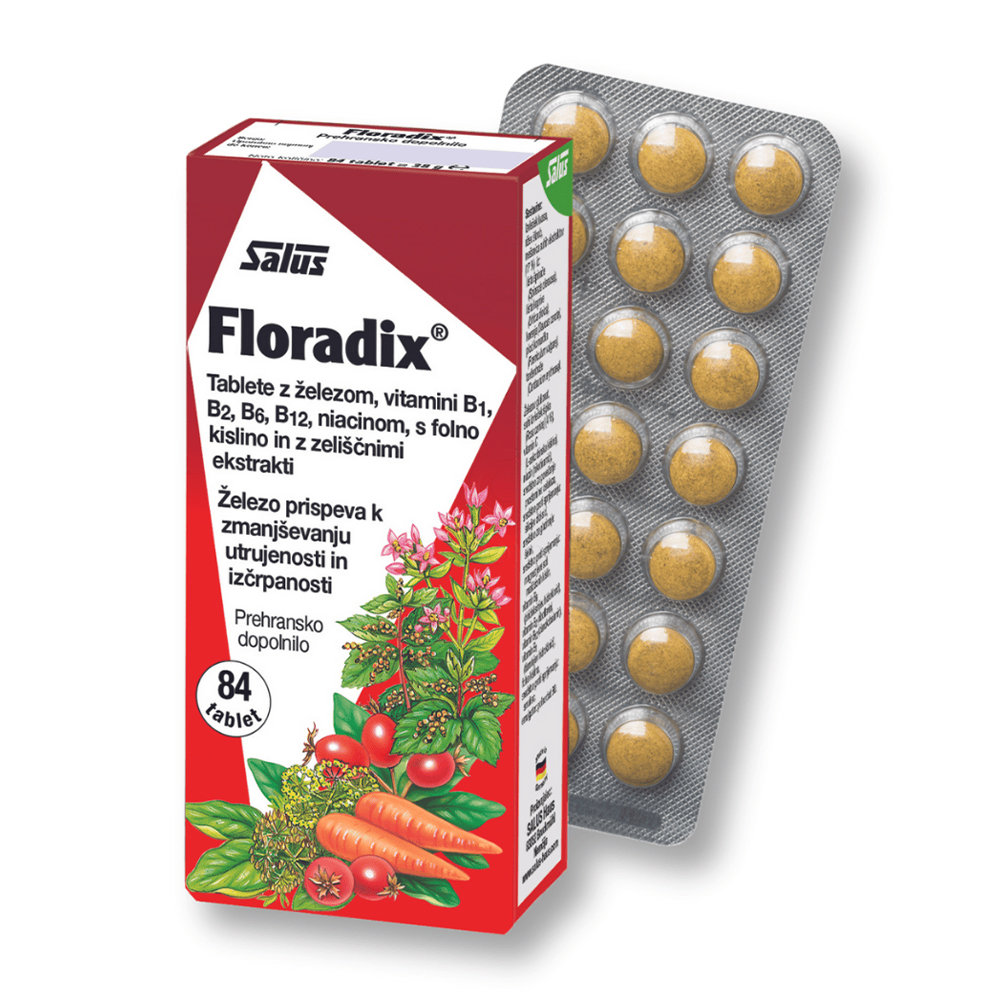 Floradix, tablete (84 tablet)
