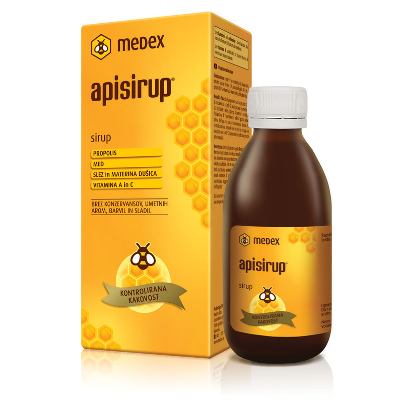 Apisirup Medex, sirup (140 ml)