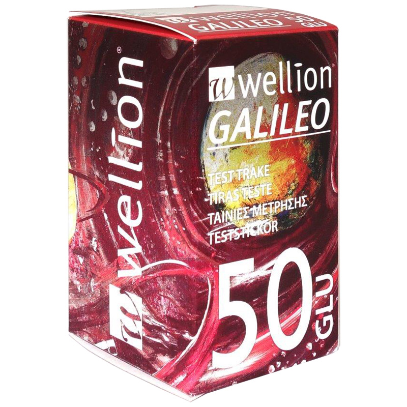 Wellion Galileo, merilni lističi za glukozo (50 testnih lističev)
