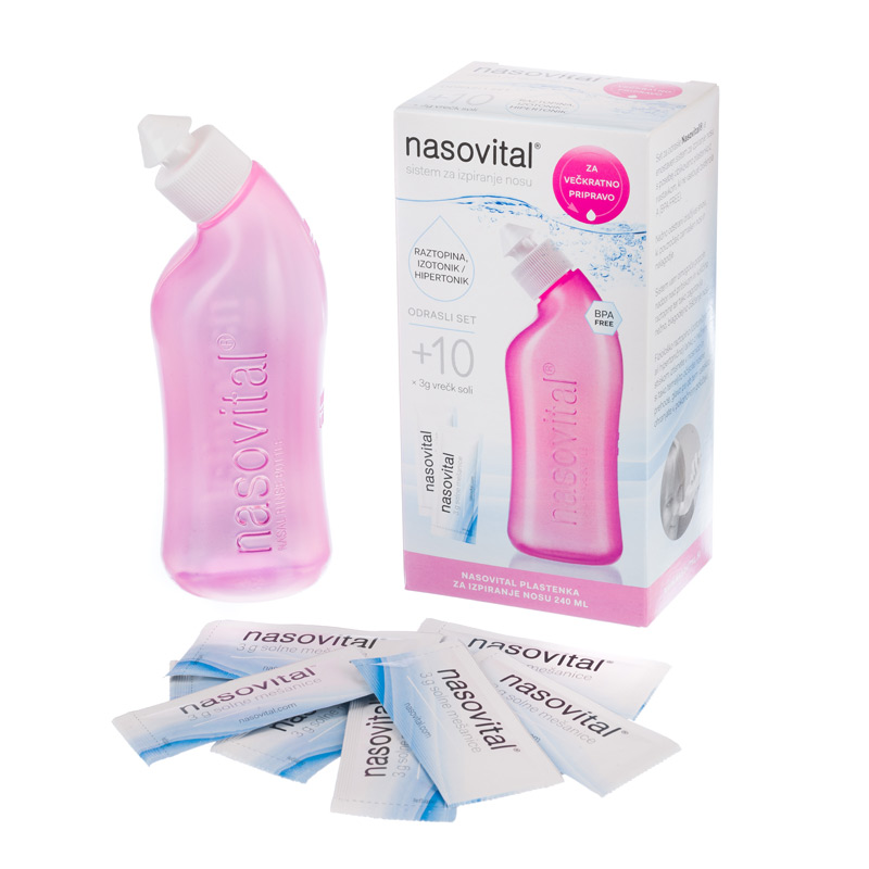 Nasovital, odrasli set - roza (1 set)