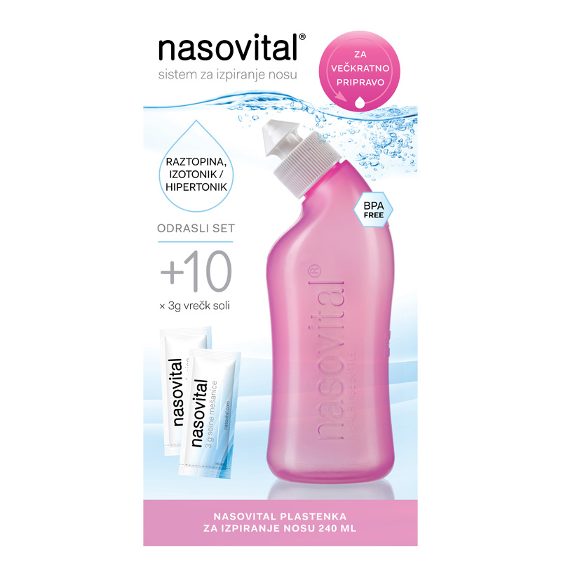 Nasovital, odrasli set - roza (1 set)