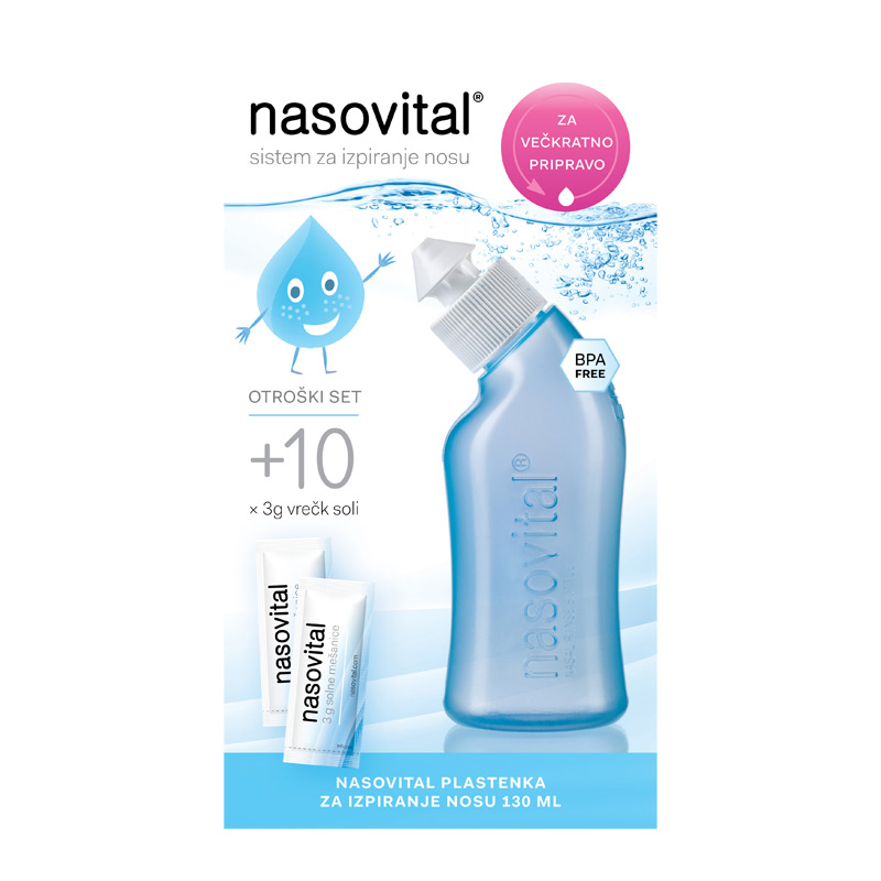 Nasovital, otroški set - moder (1 set)