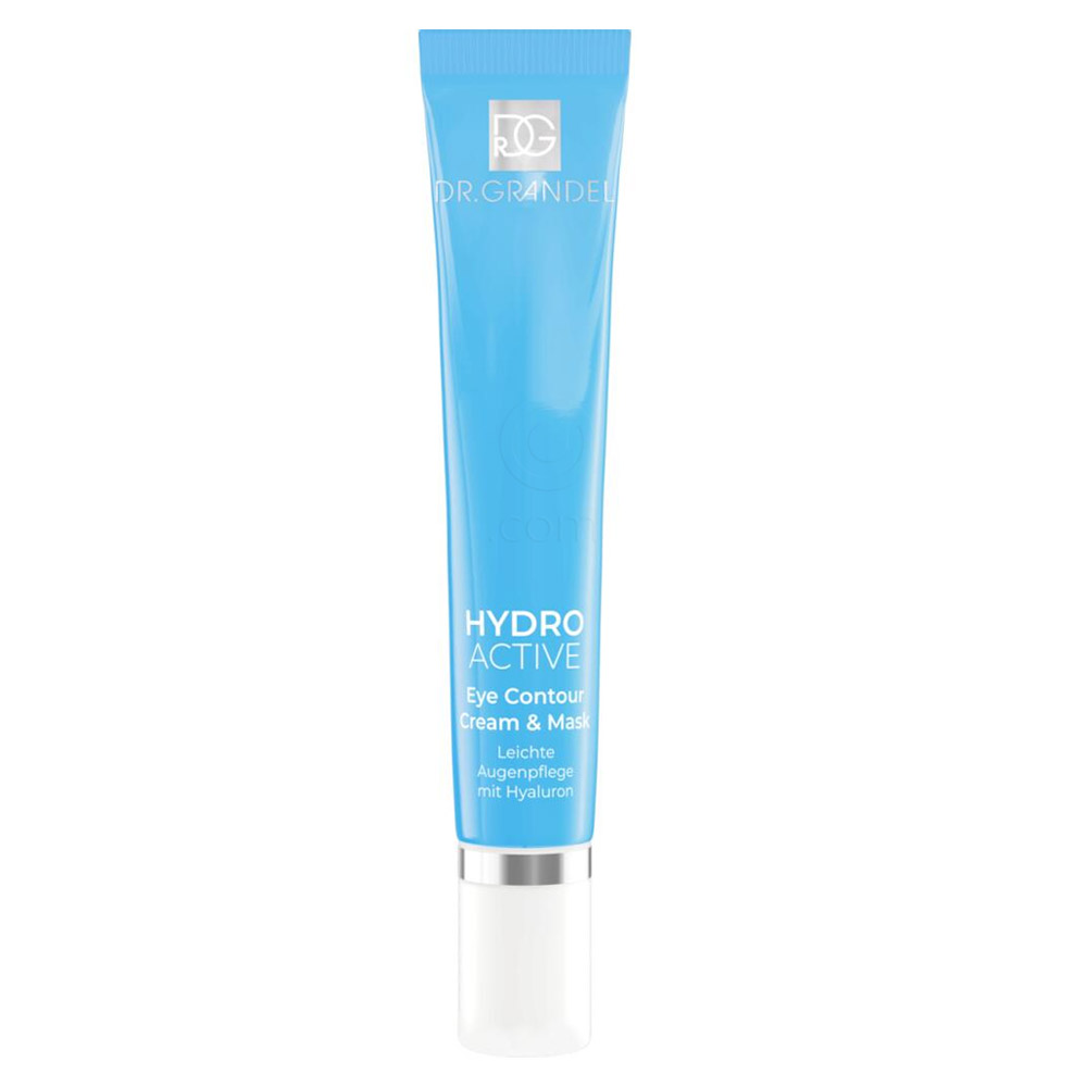 Dr. Grandel Hydro Active Contour, krema in maska za predel okoli oči (20 ml)