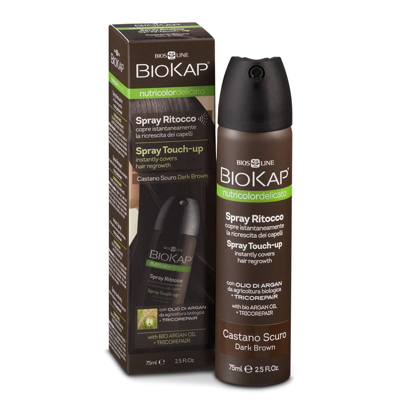 BioKap, sprej za narastek - temno kostanjev (75 ml)