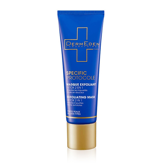 DermEden Detox, eksfolirajoča maska (50 ml)