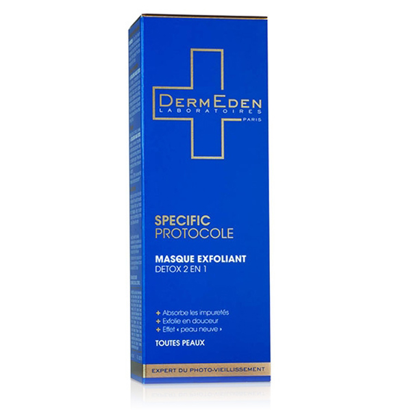 DermEden Detox, eksfolirajoča maska (50 ml)