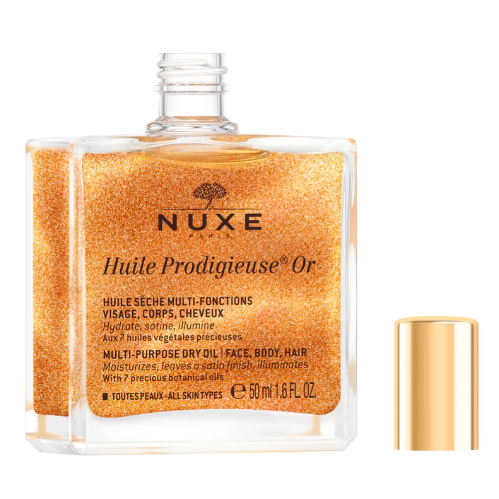 Nuxe, suho olje z zlatim leskom - 50 ml