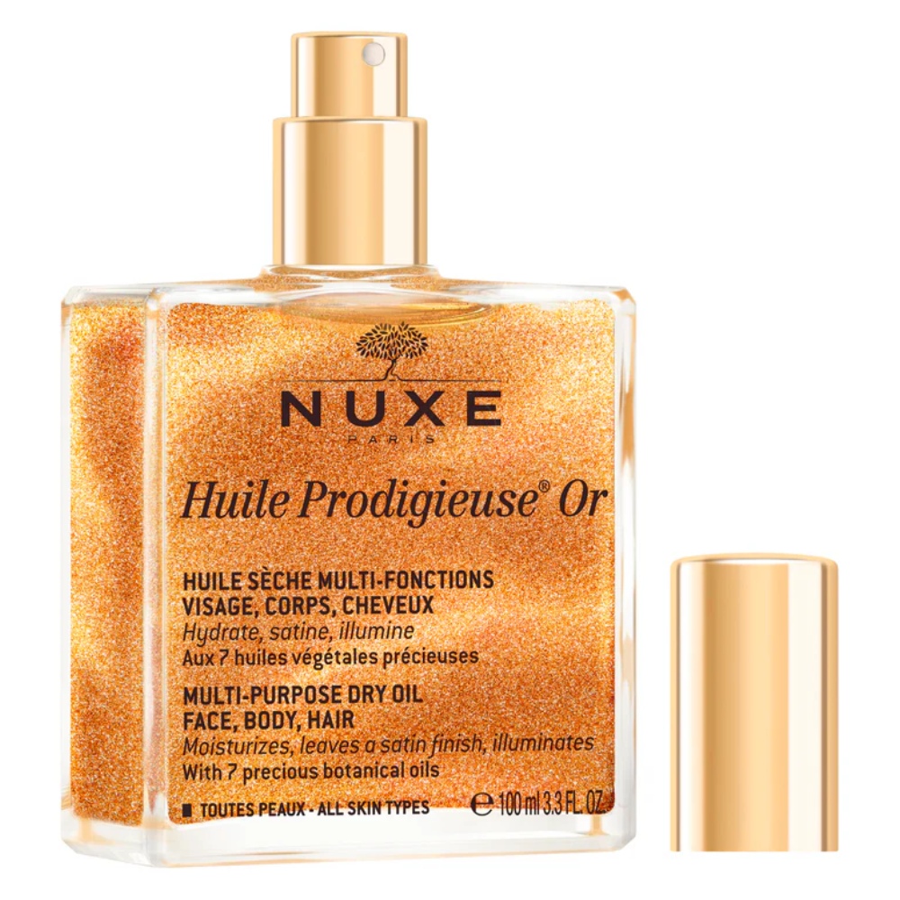 Nuxe, suho olje z zlatim leskom - 100 ml