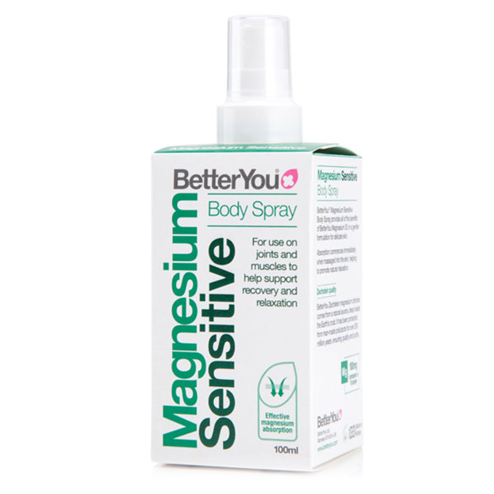 BetterYou Magnezijevo olje Sensitive, sprej (100 ml)