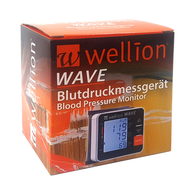 Wellion Wave , zapestni merilnik krvnega tlaka škatla