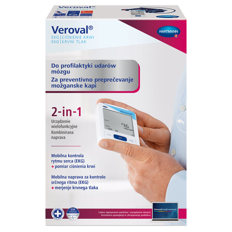 Veroval, merilnik krvnega tlaka in srčnega ritma (EKG)