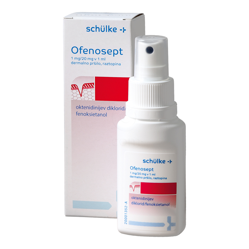 Ofenosept 1 mg/20 mg v 1 ml dermalno pršilo, raztopina (50 ml)