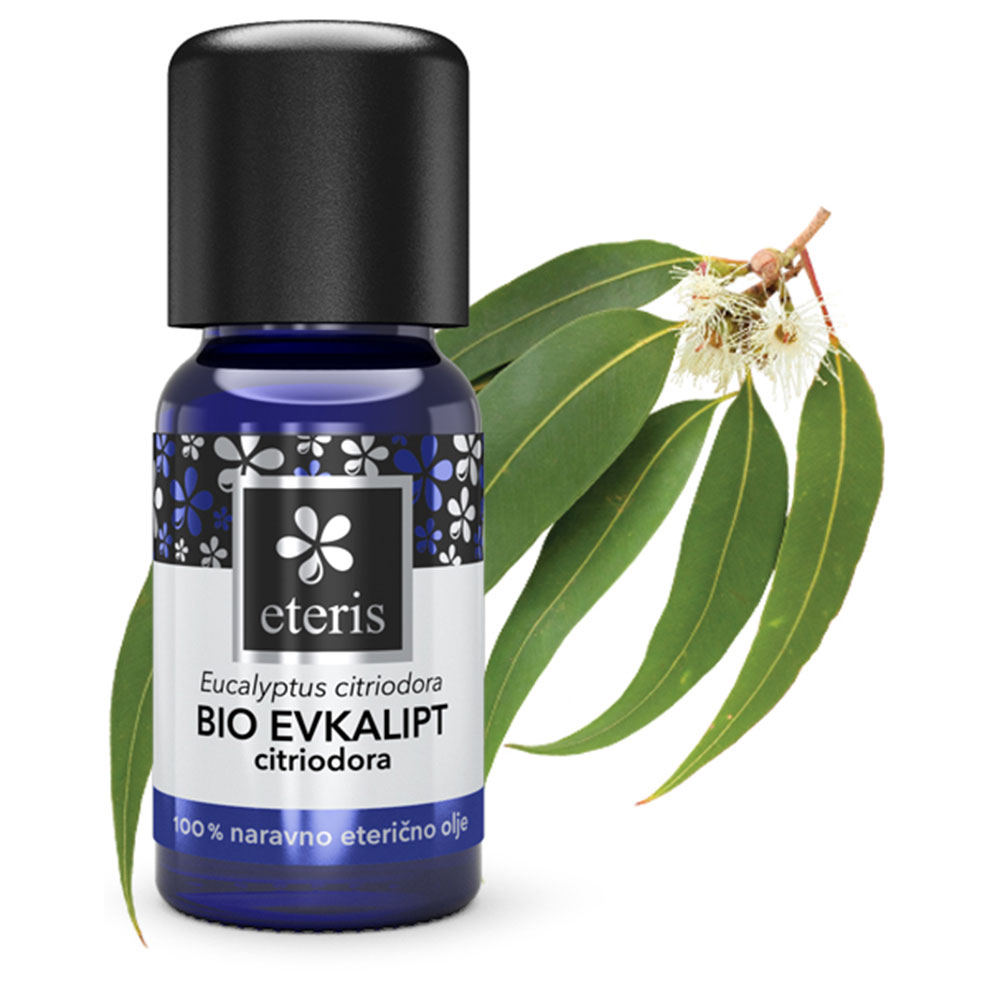 Eteris, BIO eterično olje Evkalipt citriodora (10 ml)