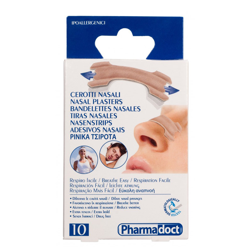 Pharmadoct, obliž za lažje dihanje (10 obližev)