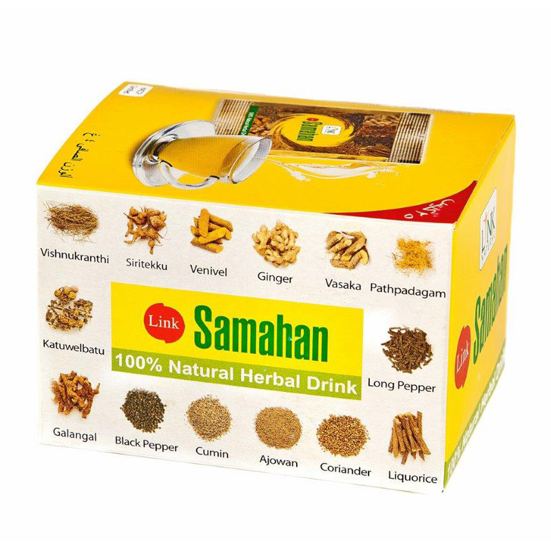 Samahan, zeliščni napitek v granulah (25 x 4 g)