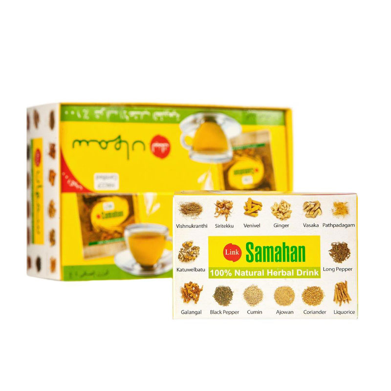 Samahan, zeliščni napitek v granulah (25 x 4 g)